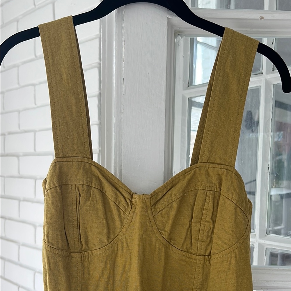 Urban Outfitters | Mustard Yellow Sleeveless Mini Dress